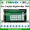 Funwin Double Din Pioneer Car Audio System Dvd Player For Toyota Highlander 2015 With Car Radio Gps Navigation