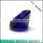 Dark blue color synthetic spinel gems
