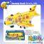 Chuangfa toys--BO bump & go small toys airplane with music & light