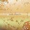 Home flower design PVC deep embossing heavy famous vinyl wallpaper