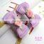 Cute Fancy Wholesale Kids Fabric Ribbon Bow Hair Clips For Baby Girls Accessories