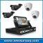 All in one hd h.264 4ch AHD dvr kit cctv camera security with 7 inch TFT LCD Monitor