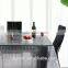 3D Stereoscopic Transparent PVC Tablecloth With Wave/staright Edge