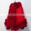 120204 cashmere cape with fox fur trim