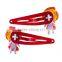 made in china christmas snappy hair clips