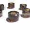AAA Smoky Color Quartz Smooth Handmade Big Hole Tyre Beads