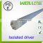 PSE listed 600mm 9W isolated driver SMD2835 t8 led tube