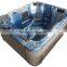 6 people use swim spa outdoor massage whirlpool bath tub