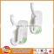 durable stable white adhesive plastic ABS towel wall hooks