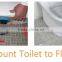 Toilet floor seal