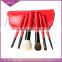 China oem manufacturer makeup kabuki brush, 10 pcs kabuki makeup brush set, Synthetic hair kabuki makeup brush set