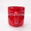 Red Cup Of Love Heart Shaped Ceramic Coffee Mug With Handle