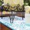 Kawachi Reversible Printed Dish Drying Mat -38x50 cm-Sky Blue