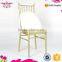 Brand new Qindao Sinofur chiavari chair in metal