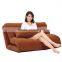 Relax Chair Floor Folding Sofa Cushion Five-positon Multiangle Couch in blue Color