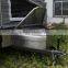 steel onroad camping trailer with tent