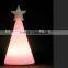 Modern fashion growing lighting RGB waterproof LED Christmas tree with romote control