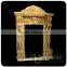 outdoor home decoration stone carving arch door marble frame with figure design