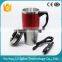 Stainless Steel Car Heating Cup With Cigarette