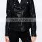 Cropped Cut Jacket for Women's