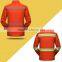 custom High Visibility Reflective safety uniform safety officers uniform