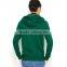 Men stylish green zip up hoodie wholesale blank pullover hoodies