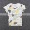 2017 latest design casual pattern 3d printing boys shirt for 8years old kids
