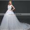 2017 spring summer latest fashion floor -length bridal wedding dress