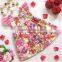 Pink Baby Clothes Sleeveless Floral Ruffle Wholesale Boutique Handmade Girl Casual Kids Party Dress