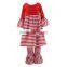 2017 Christmas Toddler Boutique Baby Clothes Childrens Boutique Clothing Long Sleeve Dress With Leggings Sets