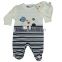 baby clothing, infant romper long sleeve, 100% cotton baby long romper