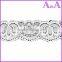 china diamond lace for wedding design embroidery bridal sewing lace trim for women dress