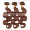  wholesale 4# color body wave new style crochet braids with human hair