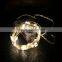 10M 100 LEDS Warm White LEDs Copper Wire 3AA Battery Powered LED String Lights