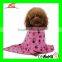 super soft warming footprint printed polar fleece pet dog blanket