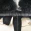 YR287 Fashion Women 2015 Satin Lining Rex Rabbit Collar