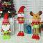 Christmas Decoration Novel Flexible Santa Claus Snowman Elk Christmas Doll