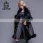 2017-2018 New Design Women Winter Coats Woman Double Face Lamb Leather Windbreaker Coat