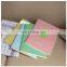 Custom sewing notebook printing /softcover kraft paper notebook/agenda with line