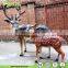 Supply many life size animals animatronic deer display for kids