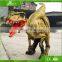 KAWAH Playground Equipment Robotic Realistic Riding a Dinosaur Costume