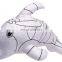 DIY painting your own tyvek fish doll toy for kids with color markers