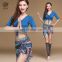 T-5179 Modal printing pattern belly dance costume set