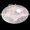 wholesale round purple christmas pp placemat