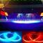 2017 new arrival Car Rear Tail Box Lights Flow Turn Signal Brake LED Lamp Strip Waterproof