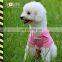 Wholesale plain pet clothes dog cat T shirt dog tank top tee shirts in all sizes