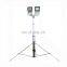 Aluminum manual flood lighting pole 10m