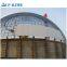 Large Span Steel Space Frame Structure Outdoor Bulk Clinker Storage Shed Coal Bunker Storage Shelter