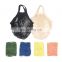 Custom Organic Cotton Net Shopping Tote Ecology Market String Mesh Bags for Grocery
