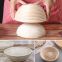 100% Handmade Proving Rattan Banneton Bread Proofing Fermentation Basket Set